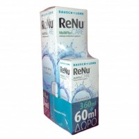 Renu MultiPlus Υγρό Φακών Επαφής 360ml + ΔΩΡΟ 60ml